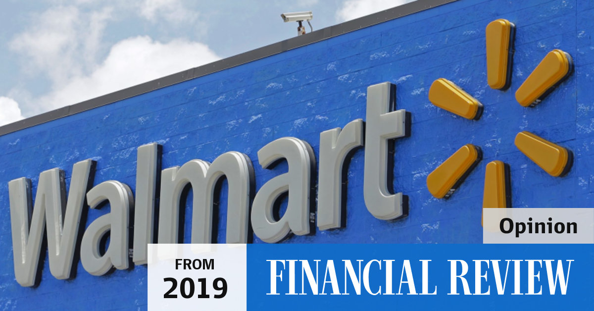 Walmart delivering the goods